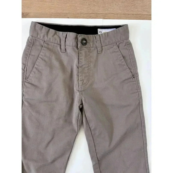 Volcom Size 23 True To This Khaki Pants - Picture 4 of 9